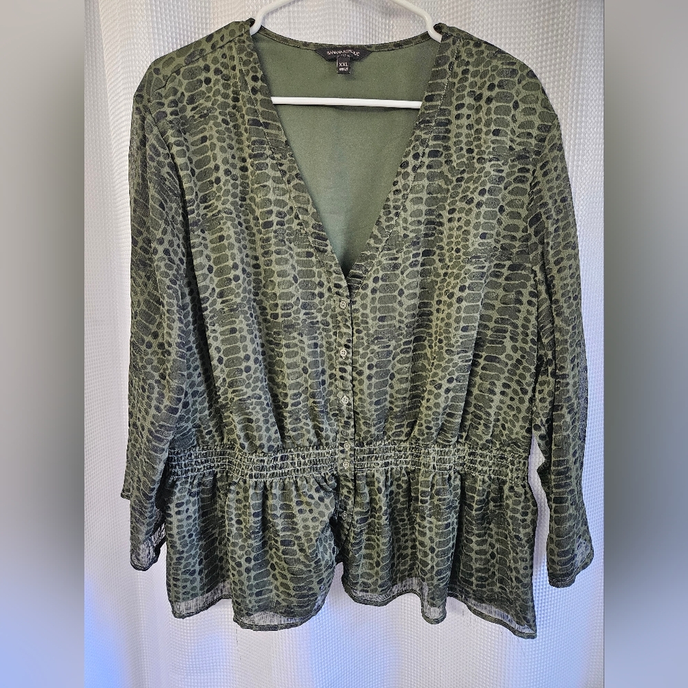 Green Banana Republic Blouse
